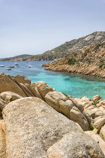 Paisaje Verano Con Una Las Más Playas Europa Maddalena Archipel — Foto de Stock