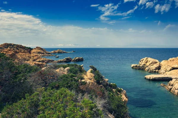 Increíble Paisaje Verano Con Aguas Cristalinas Color Turquesa Ambiente Con — Foto de Stock