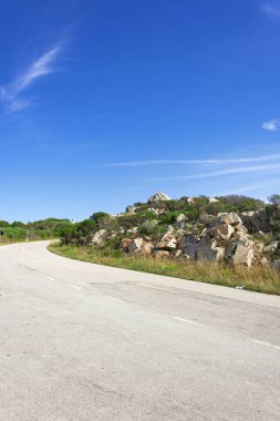 La Maddalena'daki Boş Sokak