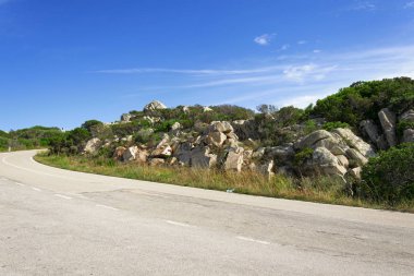 La Maddalena'daki Boş Sokak