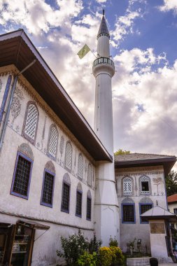 Bosna-Hersek 'in Travnik kentindeki Süslü Cami' nin antik mimarisi
