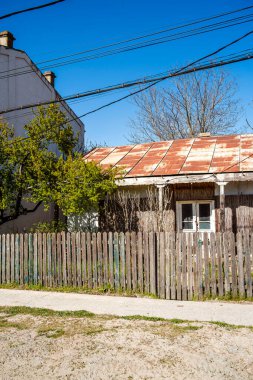 Sfantu 'daki eski evler, gheorge köyü.