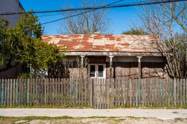 Sfantu 'daki eski evler, gheorge köyü.