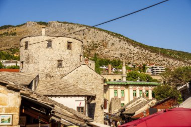 Eski şehir Mostar, Bosna, Zegovina