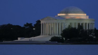 Washington jefferson memorial dış yakın dc