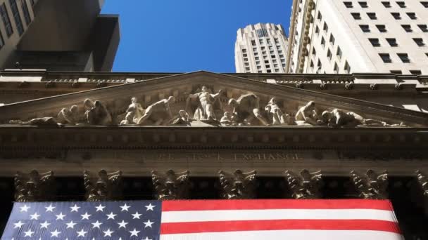 Nova Iorque Nova Iorque Eua Setembro 2015 Fechar Frente Exterior — Vídeo de Stock