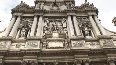 Venice, İtalya - 27 Eylül 2015: chiesa di santa maria dış ararken görünümü del giglio, İtalya venitian kilisede