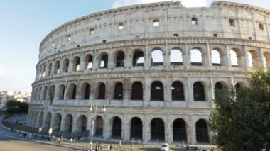Kolezyum, Roma, İtalya, bir dış yüksek açılı görünüş