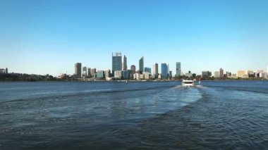 Batı Avustralya perth city doğru swan river başlarına mends sokak feribot