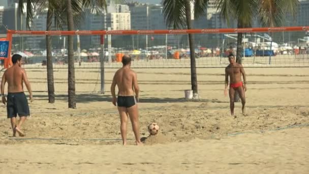 Rio Janeiro Brasilien Maj 2016 Spelare Drar Igång Och Punkt — Stockvideo