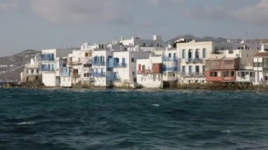 Yunan Adası Mykonos küçük Venedik
