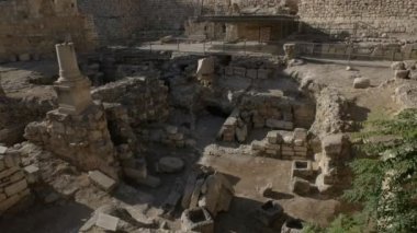 Kudüs'te bethesda havuzu kalıntıları