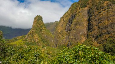 hawaii mauis iao iğne yakın görünümü