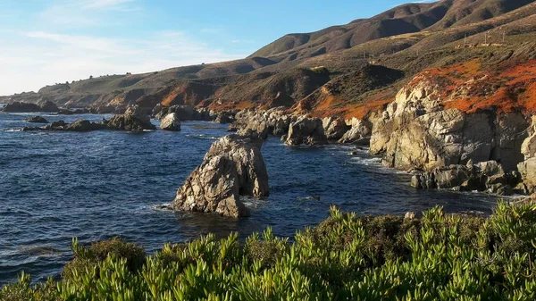 Soberanes point on highway one along the california coast — Stock Photo, Image