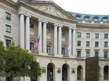 Washington'da ABD çevre koruma ajansı binasının dış