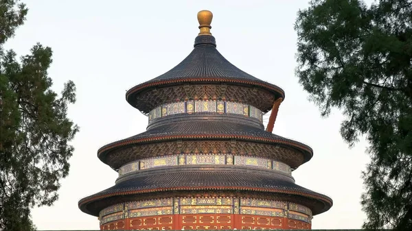 天国の寺院のクローズアップショット,北京 — ストック写真
