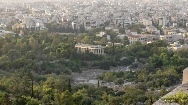 O Templo de Hefesto em Atenas, Grécia — Fotografia de Stock