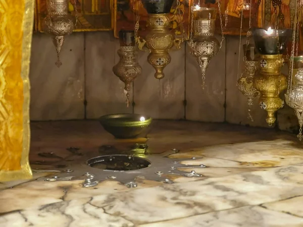 doğuş kilisesinde yıldızın yakın, beytüllahim