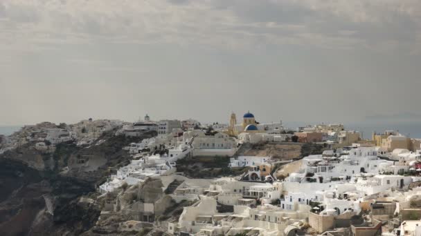 après-midi prise de vue depuis Oia sur l'île de Santorin 