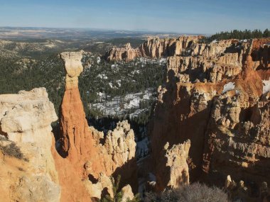 Bryce Canyon Ulusal Parkı 'ndaki bir büyüyü kapatın.