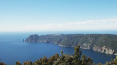tazmanya cape hauy parçadan cape sütun bir görünüm