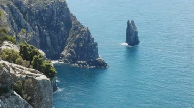 cape hauy yolda anıt yakın görünümü, tazmanya