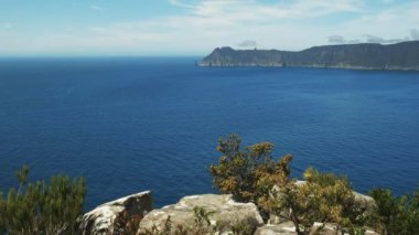 tazmanya cape hauy parçadan cape sütun görünümü