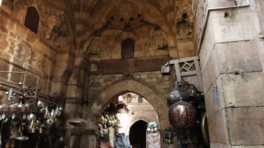 kahire han el khalili pazarının yakın çekim, mısır