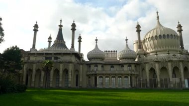 BRIGHTON, ENGLAND- ECTOBER, 4. 2017: Brighton, İngiltere kraliyet pavyonunun bir parçası