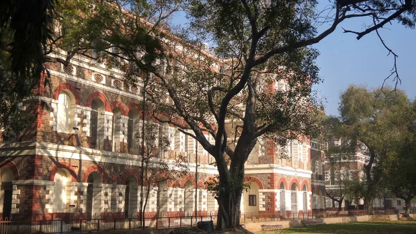 DELHI, INDIA - 15 de marzo de 2019: el cuartel del ejército británico en el fuerte rojo — Foto de Stock