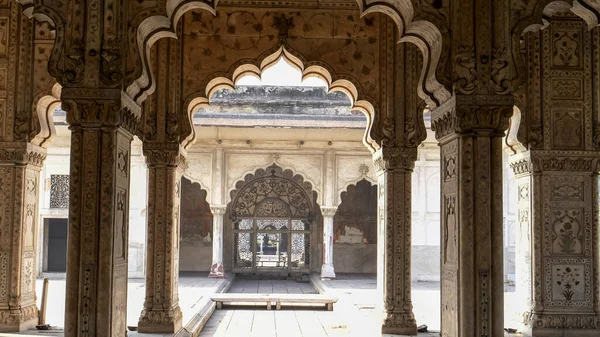 デリー、インド- 2019年3月15日:赤の砦｜diwan-i-khas in old delhi — ストック写真