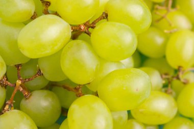 ışık yeşil üzüm kapatın. yukarıdan görüntülemek