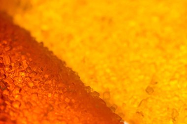 şeker ile marmelat. yakın çekim. makro çekim