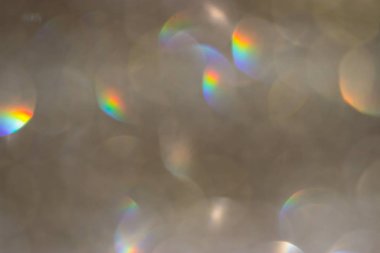 siyah arka plan üzerine ışıkların bokeh. bulanıklık