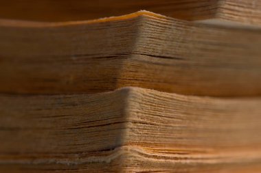 eski kitap sayfaları makro bir arka plan olarak