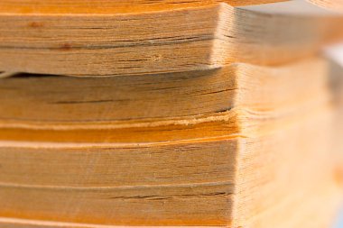 eski kitap sayfaları makro bir arka plan olarak