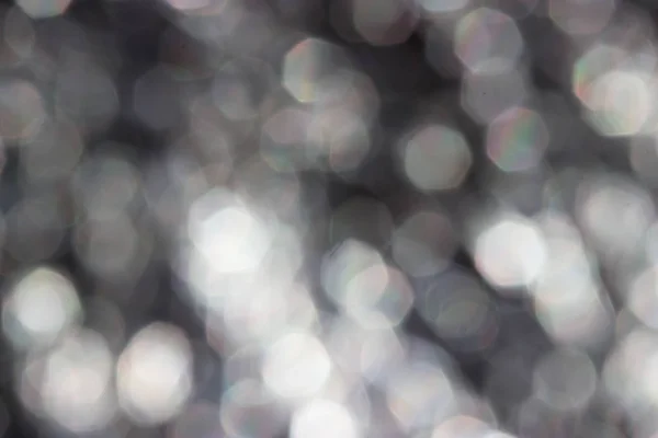 黒の背景にあるライトのボケ味 ぼかし — ストック写真