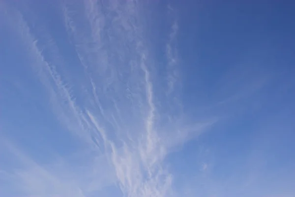 Μπλε Ουρανός Σύννεφο Ημέρα Εκκαθάρισης Και Καλός Καιρός Πρωί — Φωτογραφία Αρχείου
