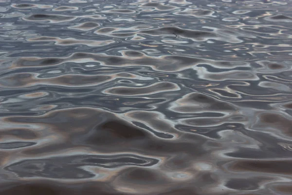 Dalga Deniz Yakın Düşük Açılı Görünümü Kadar Gri Renk — Stok fotoğraf