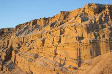 güzel bir formları bir çölde kum ve texures