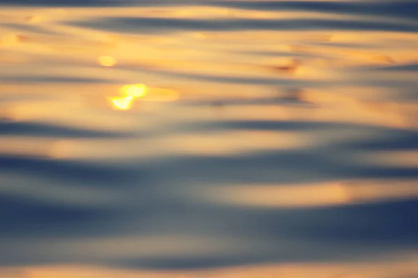 Sfocatura Spiaggia Tropicale Tramonto Sfondo Acqua Sfocata — Foto Stock