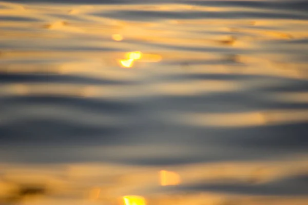 Blur Playa Atardecer Tropical Fondo Agua Borrosa —  Fotos de Stock