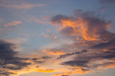 güzel günbatımı gökyüzü görüntü