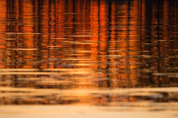 Fundo Água Luz Pôr Sol Colorido — Fotografia de Stock