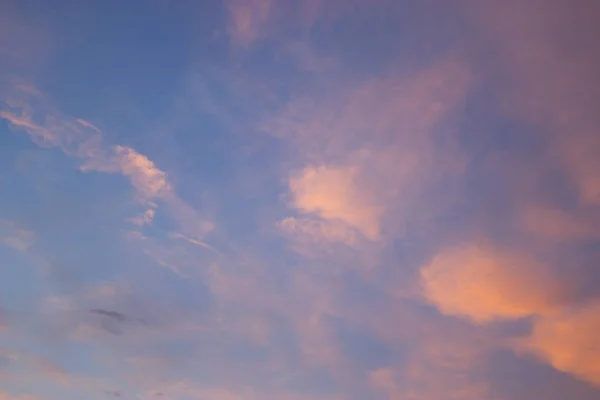 美丽的日落天空的形象 — 图库照片