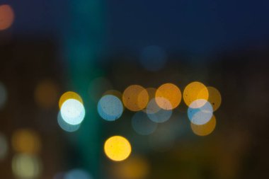 Arka plan ışığı ile defocusing