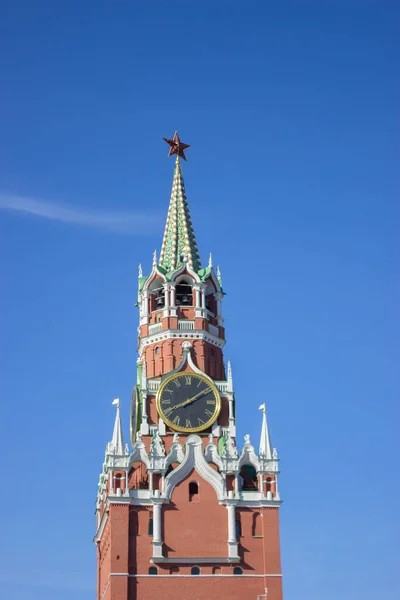 Moscow Kremlin Tower Rússia — Fotografia de Stock