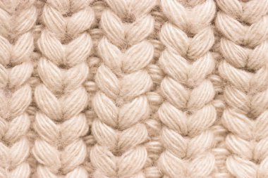 Örgü yün kazak Close-up. gri renkli