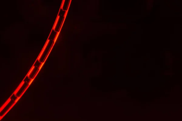 Red Blood Cells Close Vein Dark Background — Stock Photo, Image