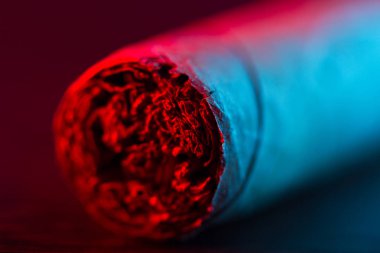 Puro neon ışık yakın çekim